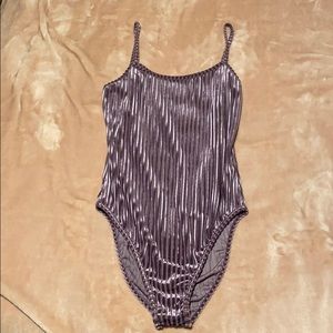 Purple bodysuit
